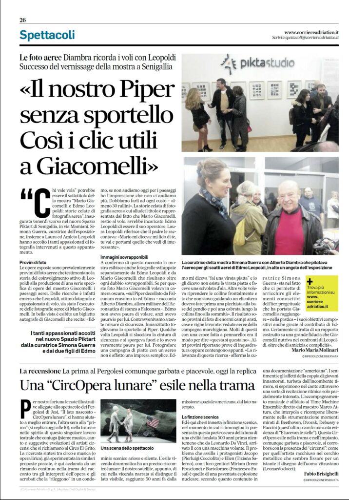 Corriere Adriatico Domenica 24 novembre 2019