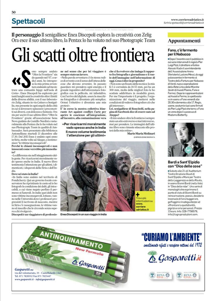 Corriere Adriatico Lunedì 28 novembre 2016