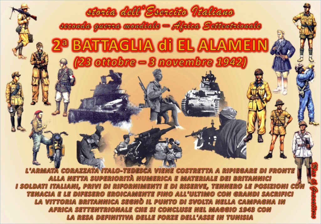 Battaglia El Alamein 1942 - 2022 prima pagina