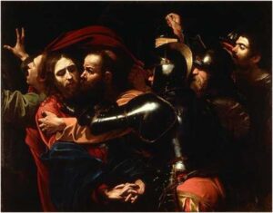 Bacio di Giuda, Caravaggio
