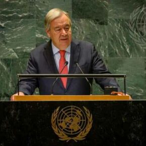 IL SEGRETARIO GENERALE ANTÓNIO GUTERRES SI RIVOLGE ALLA 79ª SESSIONE DELL’ASSEMBLEA GENERALE